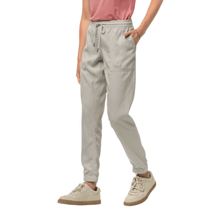 Jack Wolfskin Dámske Mojeve Nohavice Zaprášené Sivé Zn