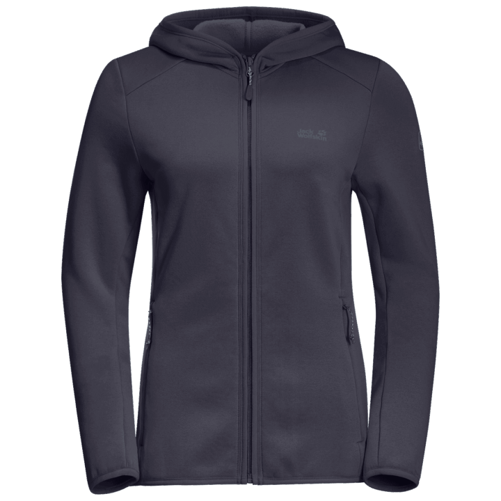 Dámska Turbulencia Fleece Jack Vlčia Koža Pôvod Grafit