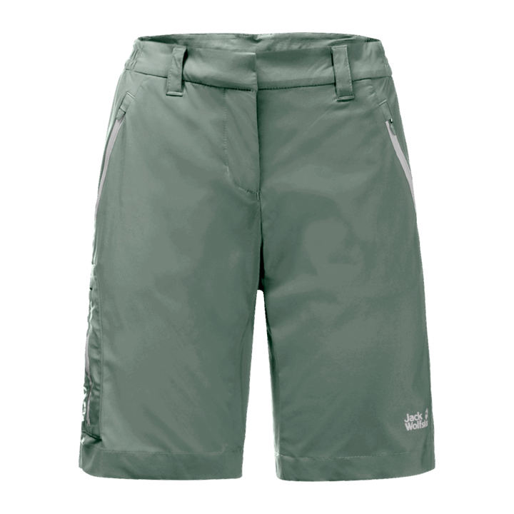Dámske Overland šortky Zo živého Plotu Zelené Kolekcie Jack Wolfskin