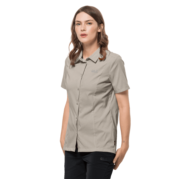 Dámska Pack & Go Košeľa Jack Wolfskin Značky Dusty Grey