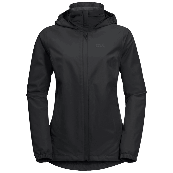 Dámska Búrlivá Bodová Bunda Jack Wolfskin Kolekcie čierna