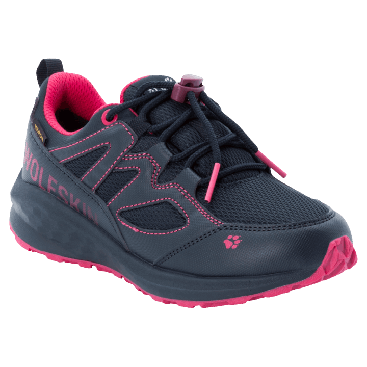 Detské Rozpútanie 4 Rýchlosti Texapore Jack Vlčia Koža Modro-ružová Nová