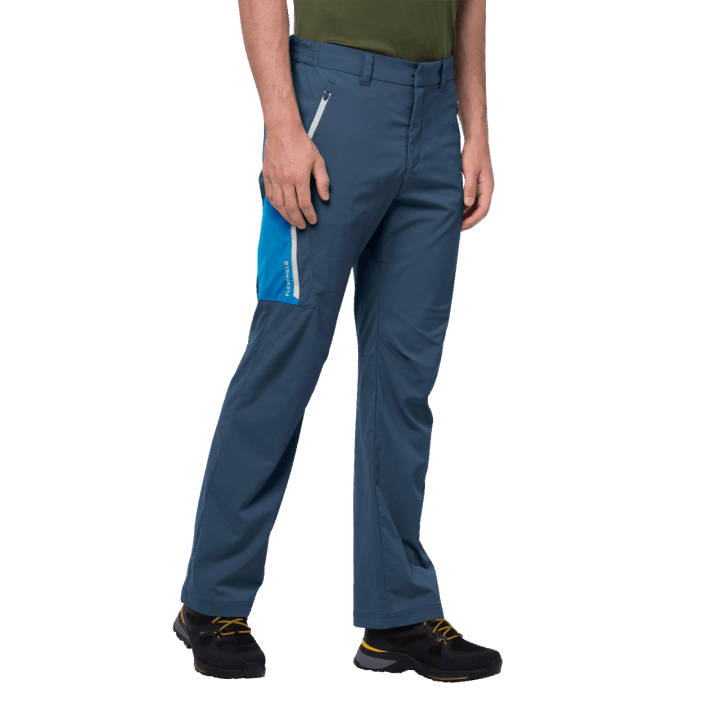 Pánske Overland Nohavice Jack Wolfskin Thunder Blue Originál