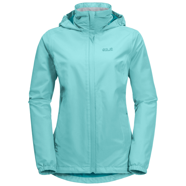 Dámska Búrlivá Bodová Bunda Značky Jack Wolfskin Peppermint