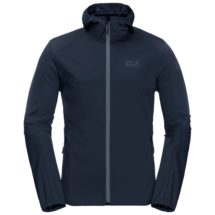 Pánska Go Hike Softshell Nočná Modrá Značka Jack Wolfskin
