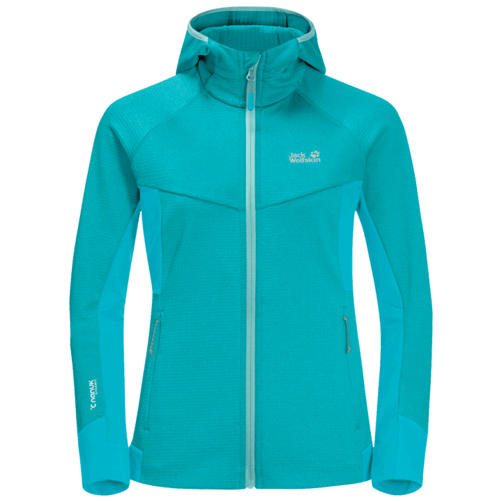Jack Wolfskin Dark Aqua Dámsky Hydro Grid Fleece Originál