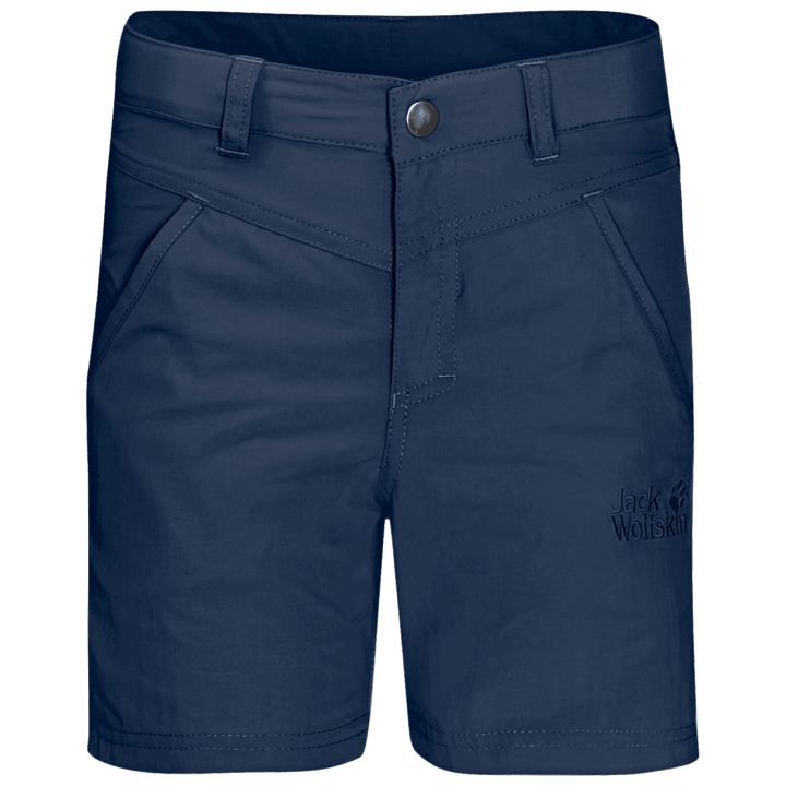Tmavé Indigové Detské Slnečné šortky Značky Jack Wolfskin