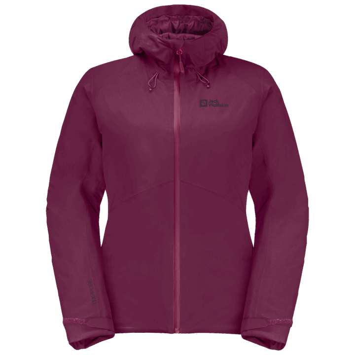 Dámska Wisper Zateplená Bunda Hot Jack Vlčia Koža Divoká Bobuľa