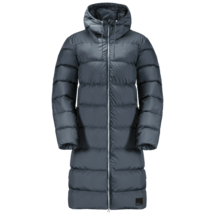 Dámsky Mrazený Palácový Kabát Značky Bridlicová Modrá Jack Wolfskin