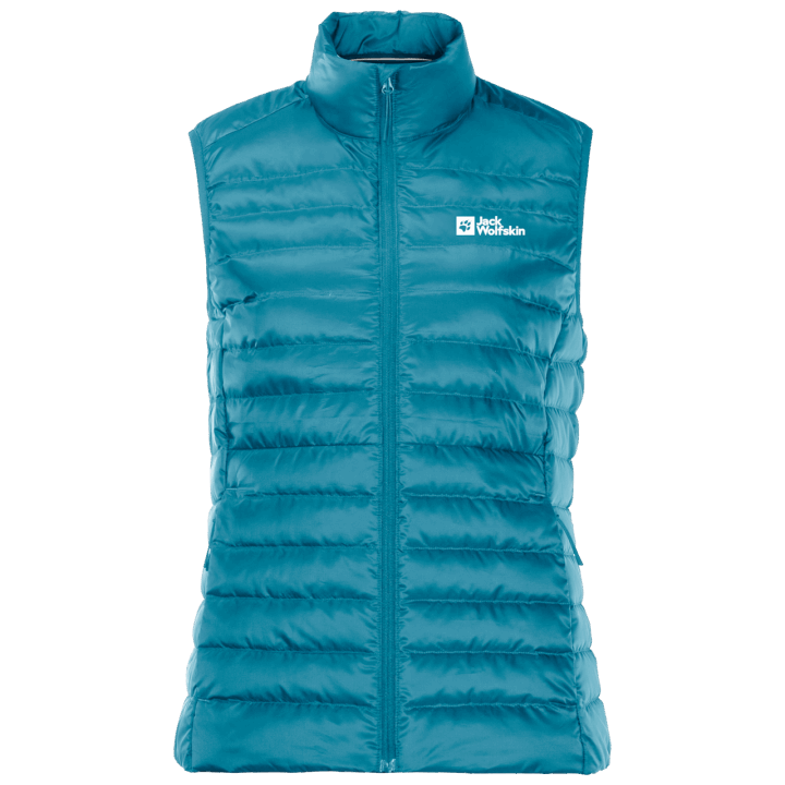 Jack Wolfskin Sladkovodná Modrá Kolekcia Dámska Vesta Pack & Go Down