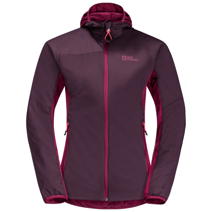 Dámske Alpspitze Zateplené Jack Vlčia Koža Viniča Hot