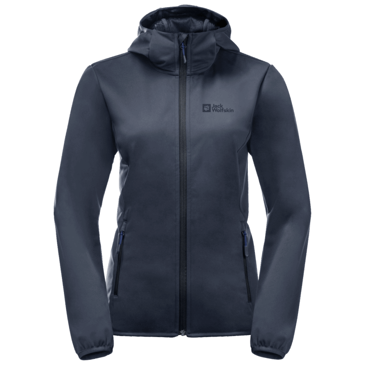 Jack Vlčia Koža Nočná Modrá Pôvod Dámska Mikina S Kapucňou