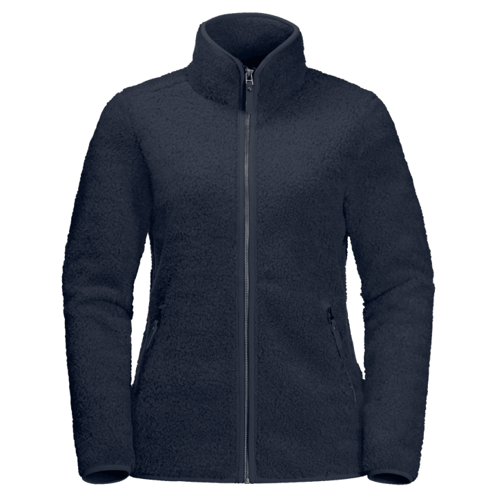 Jack Wolfskin Polnočná Modrá Dámska Bunda Vysoká Oblačnosť Zn