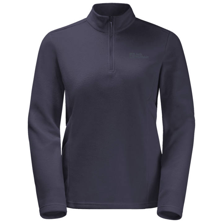 Graphite Jack Wolfskin Dámska Kolekcia Taunus S Polovičným Zipsom