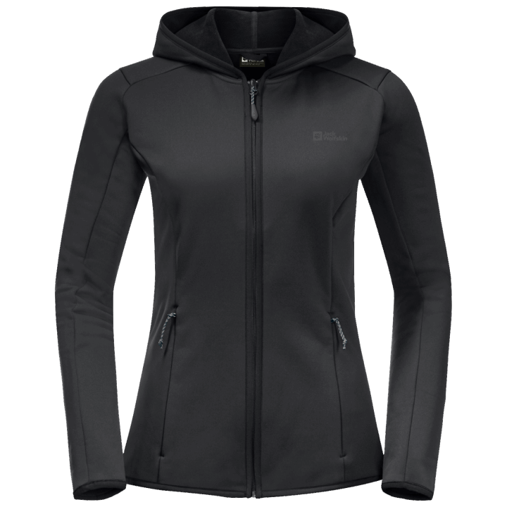 Hot Jack Vlčia Koža čierna Dámska Baiselberg S Kapucňou Na Zips