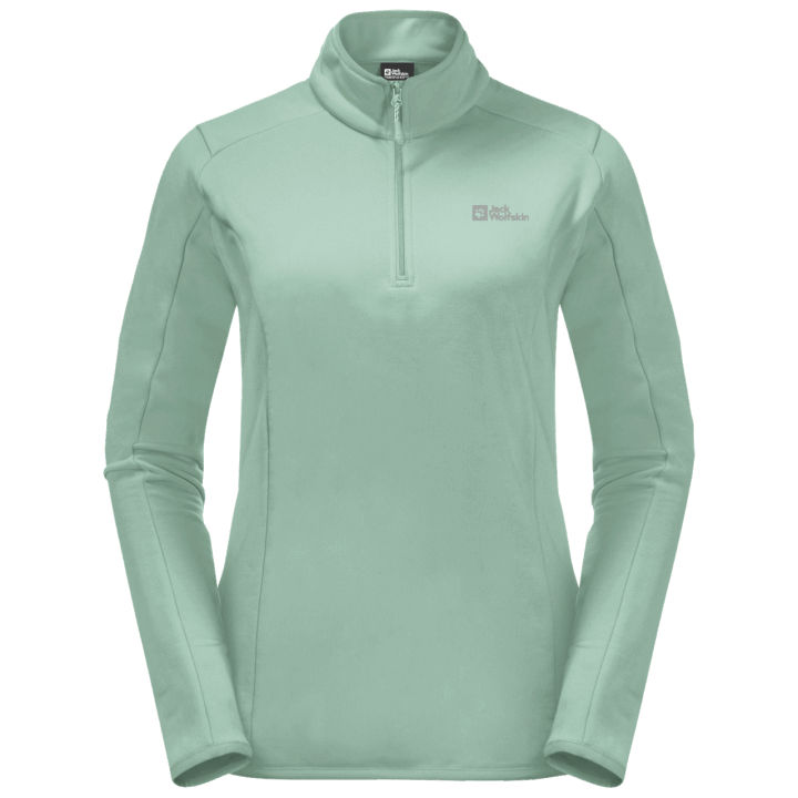 Jack Vlčia Koža žula Zelená Dámska Baiselberg Polovičný Zips Hot