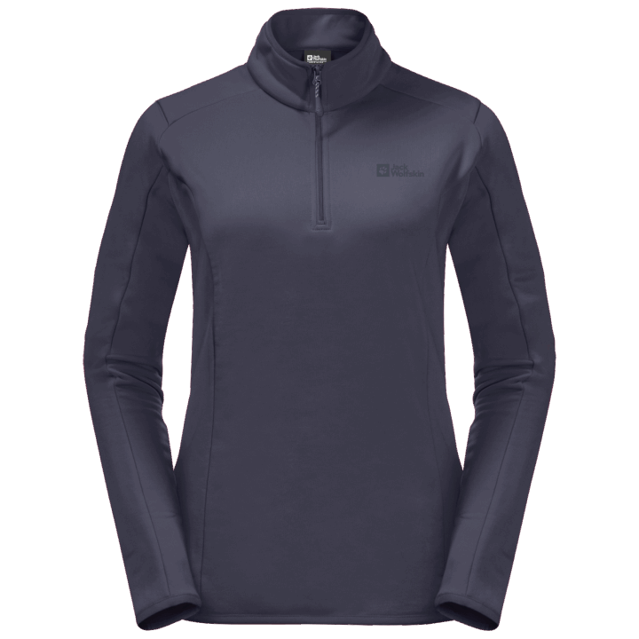 Jack Wolfskin New Graphite Dámsky Baiselberg Polovičný Zips