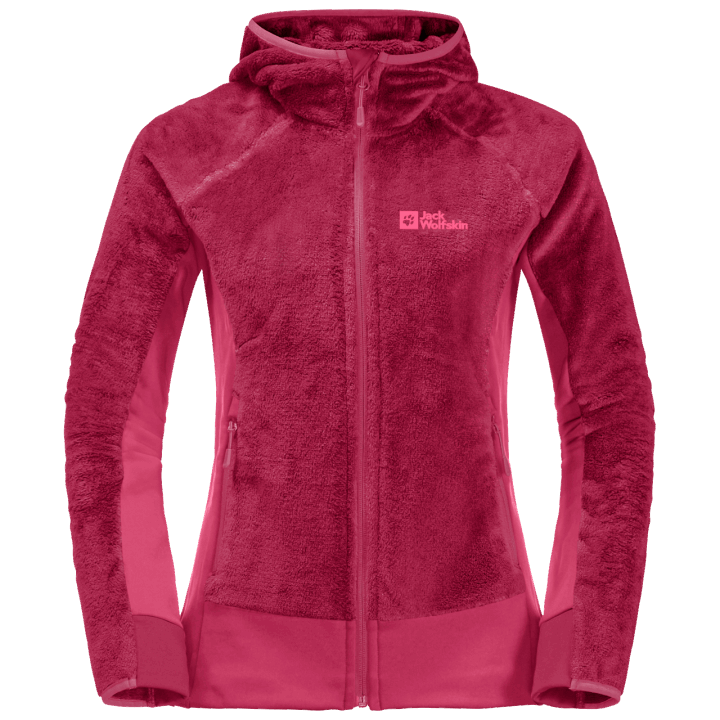 Dámska Rotwand S Kapucňou A Zipsom Brusnica Značky Jack Wolfskin