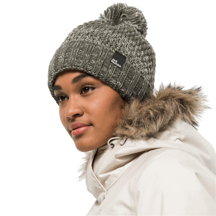 Highloft Pletená čiapka Dámska Jack Wolfskin Dusty Olive Zn