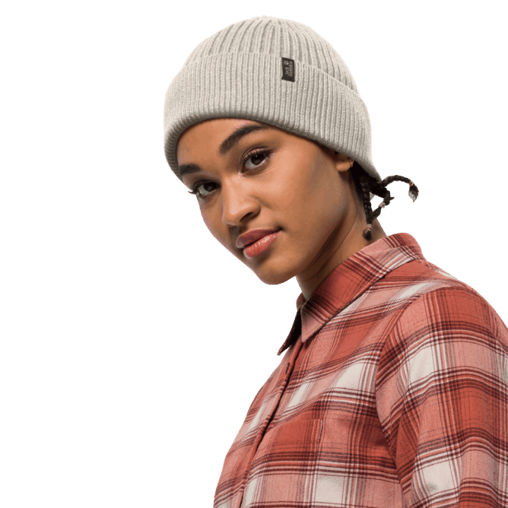 útulná čiapka Zimná Perla Jack Vlčia Koža Originál