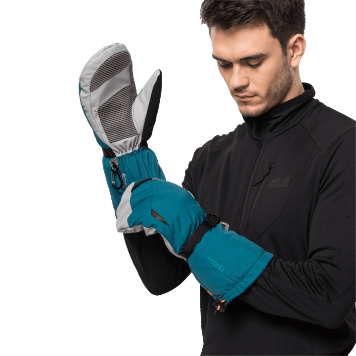 Alpspitze 3v1 Rukavice Módne Jack Wolfskin Blue Coral