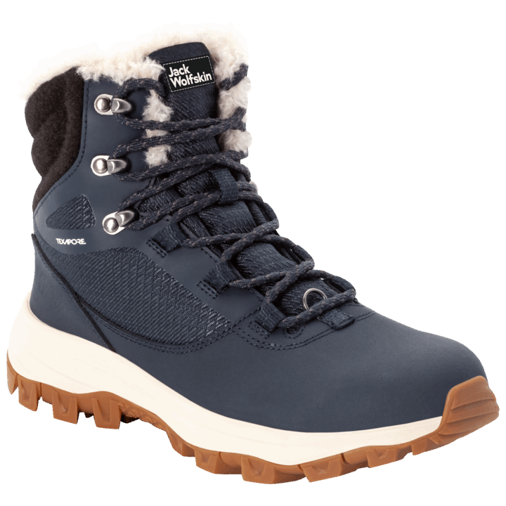 Dámsky Everquest Texapore High Jack Vlčia Koža Tmavomodro-biela Best