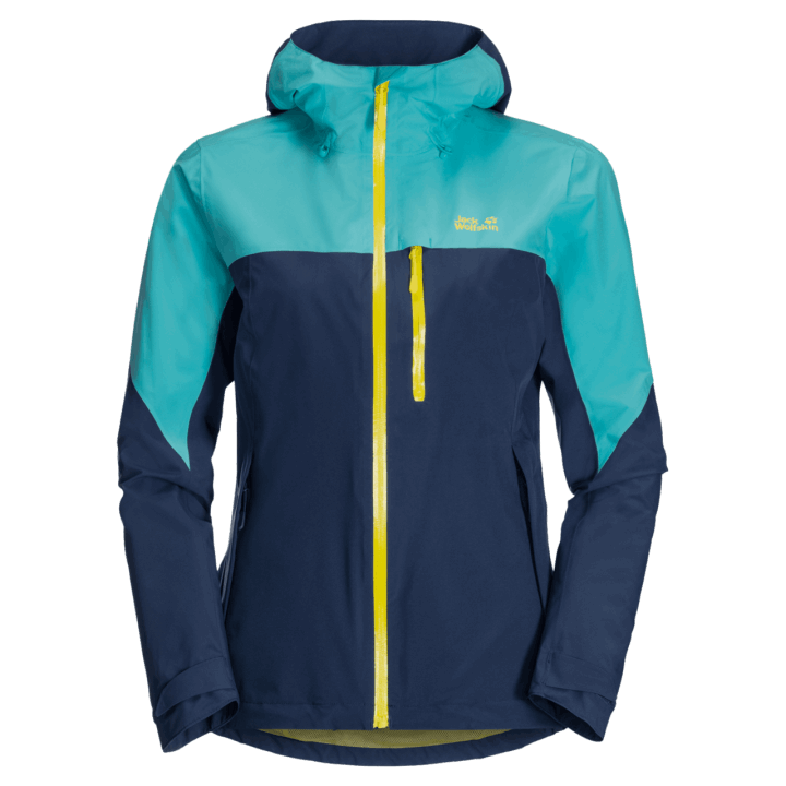 Jack Wolfskin Dámska Go Hike Bunda Najlepšie Tmavé Indigo