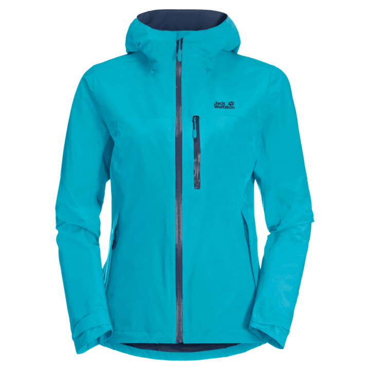 Tmavá Aqua Jack Wolfskin Dámska Go Hike Bunda Móda