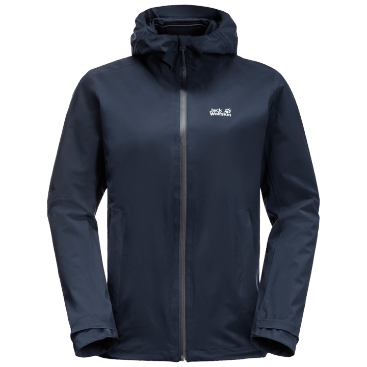 Brand Pack & Go Shell W Jack Wolfskin Night Blue