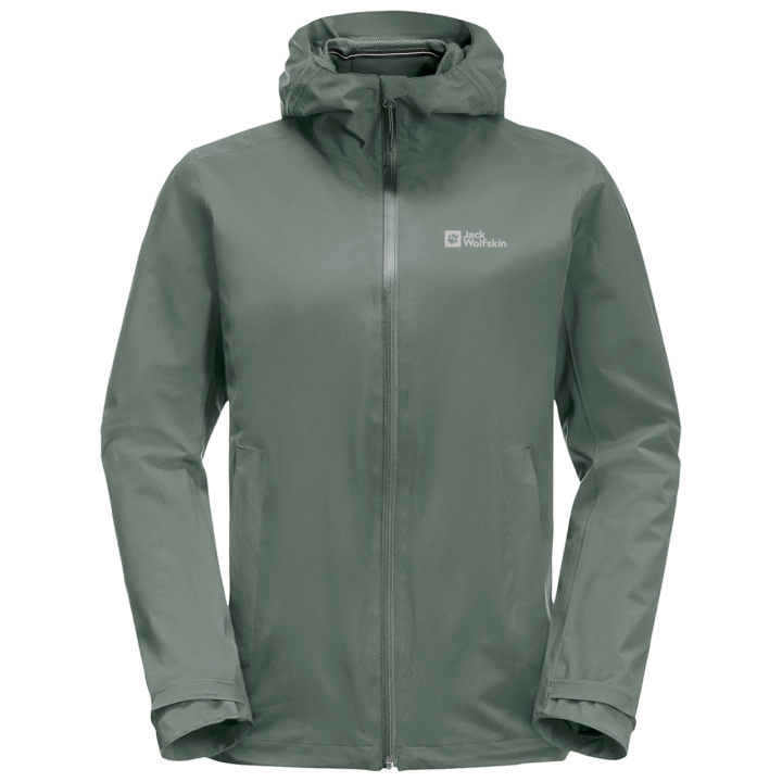 Hot Jack Wolfskin Pack & Go Shell W Hedge Green