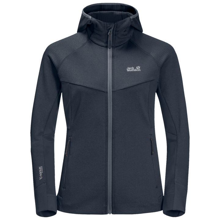 Dámska Hydro Grid Fleece Jack Wolfskin Kolekcia Grafit