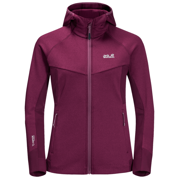 Dámska Hydro Mriežka Fleece Pôvod Jack Vlčia Koža Divoké Bobule