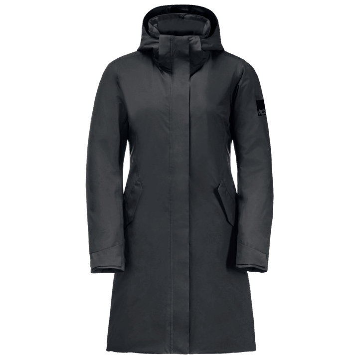 Jack Wolfskin Dámsky Studený Bay Kabát Módny Fantóm