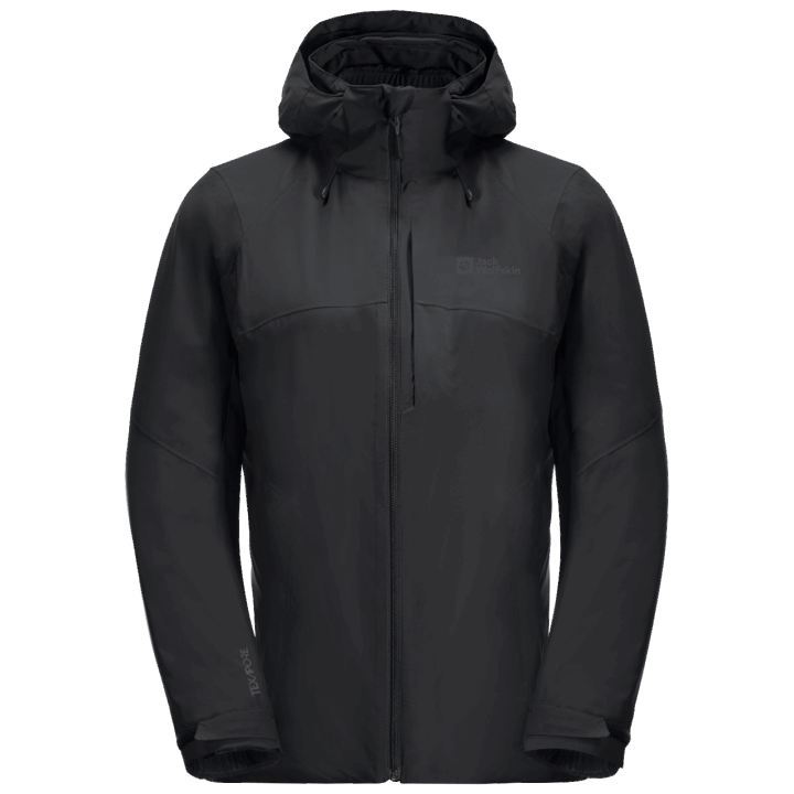 čierna Dámska Bunda Feldberg 3v1 Značky Jack Wolfskin