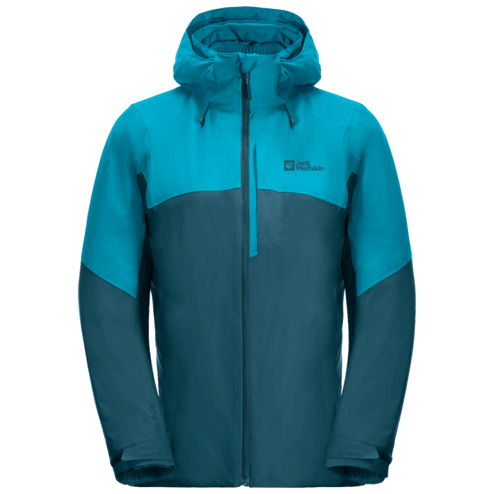 Originál Dámska Bunda Feldberg 3v1 Jack Wolfskin Blue Coral