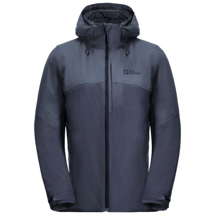 Najlepšia Jack Wolfskin Grafitová Dámska Bunda Feldberg 3v1