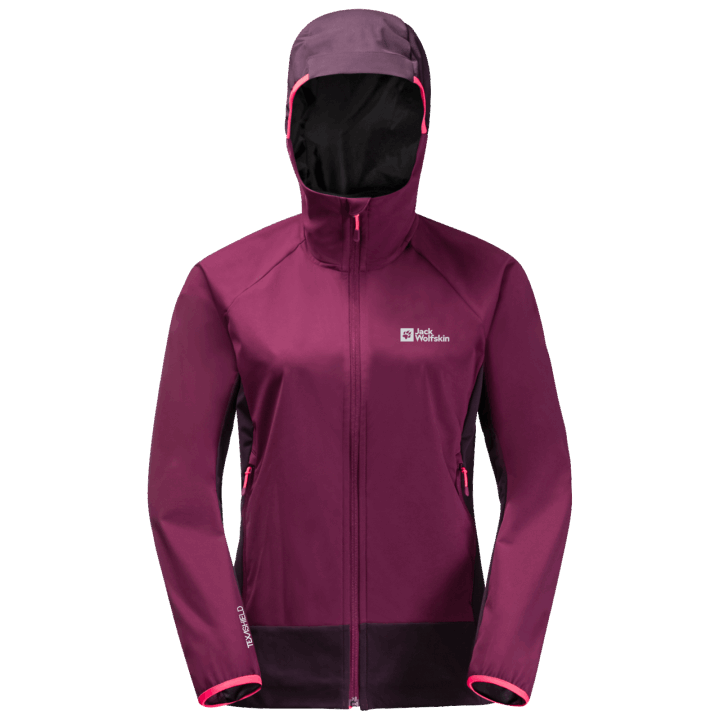Wild Berry Dámsky Eagle Peak Ii Kapucňa Jack Vlčia Koža Originál
