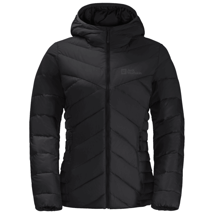 čierna Dámska Tundra Páperová Kapucňa Hot Jack Vlčia Koža