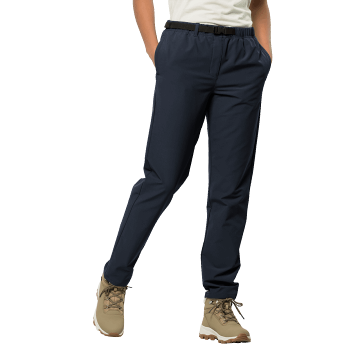 Pôvod Nočná Modrá Dámske Zimné Vychádzkové Nohavice Jack Vlčia Koža