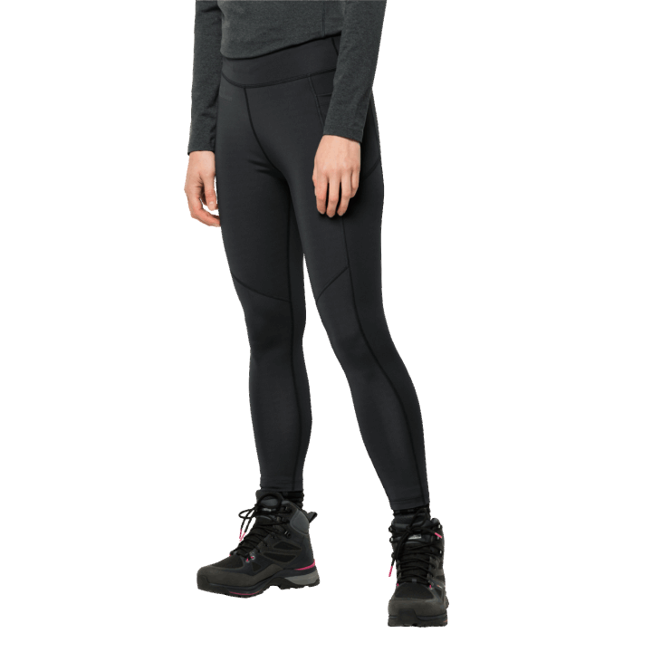 Dámske Iseler Pančuchové Nohavice Best Black Jack Wolfskin