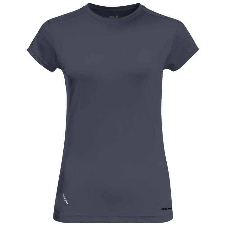 Módne Dámske Tasman Krátky Rukáv Jack Vlčia Koža Ombre Modrá