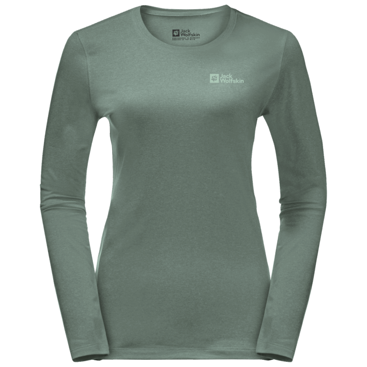 Značka Jack Vlčia Koža Dámska Sky Termo Dlhý Rukáv živý Plot Zelený