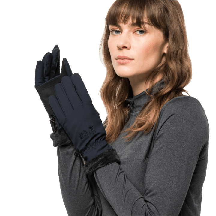 Dámske Kolekcie Rukavíc Stormlock Highloft Night Blue Jack Wolfskin