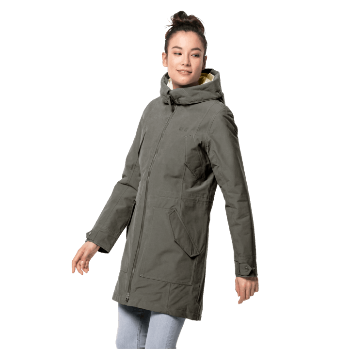 Značka Rocky Point Parka Hroznový List Jack Vlčia Koža