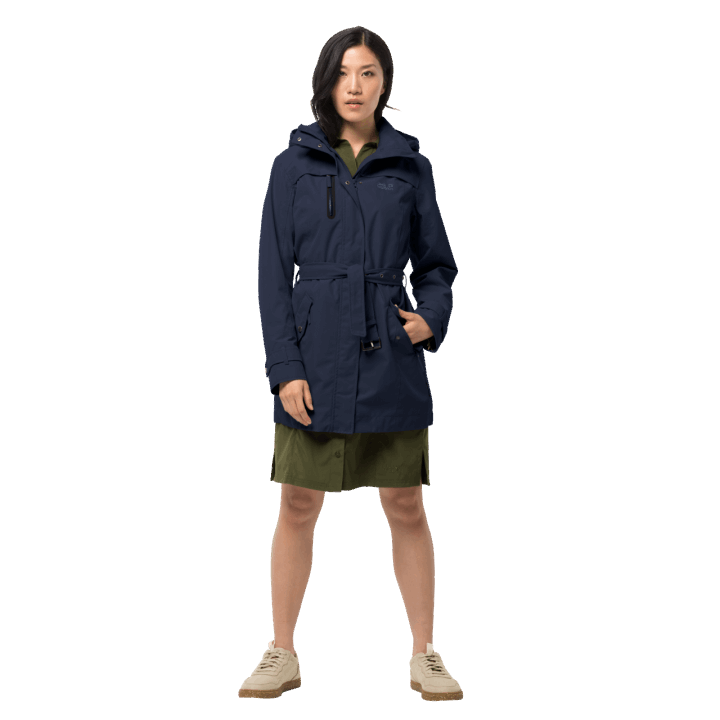 Jack Vlčia Koža Horúci Polnočný Modrý Kabát Kimberley