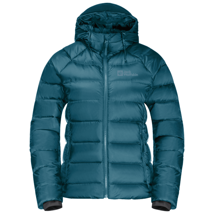 Blue Coral Jack Wolfskin Dámska Nebelhorn Páperová Kapucňa Zn