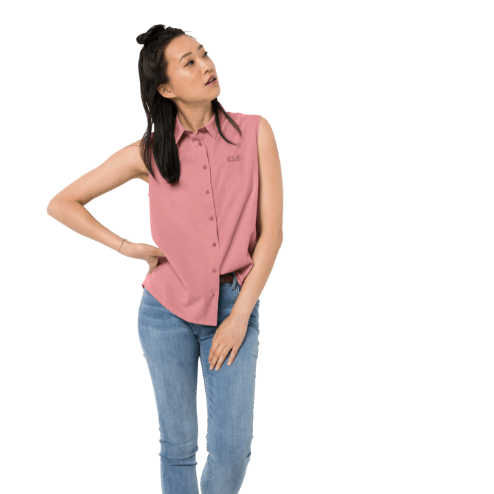 Jack Wolfskin Rose Quartz Dámska Kolekcia Sonora Tričiek Bez Rukávov