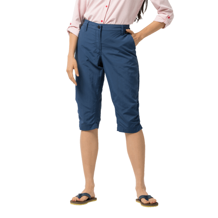 Kolekcia Dámske Kalahari 3/4 Nohavice Jack Wolfskin Ocean Wave