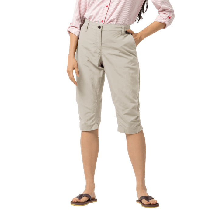 Origins Jack Wolfskin Dámske Kalahari 3/4 Nohavice Svetlé Pieskové