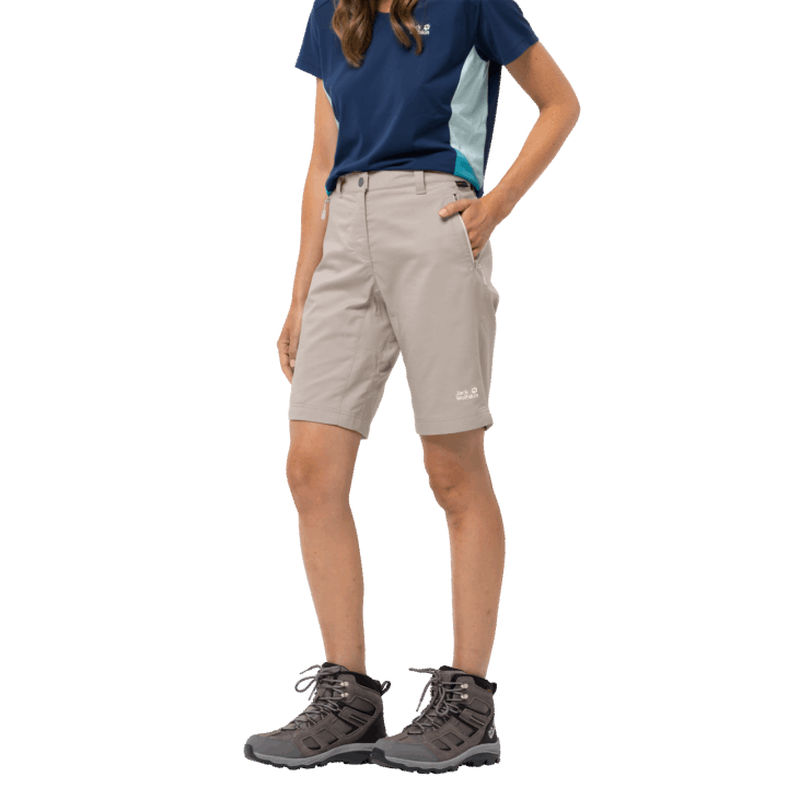 Dámske Kraťasy Activate Track Svetlo Béžové New Jack Wolfskin